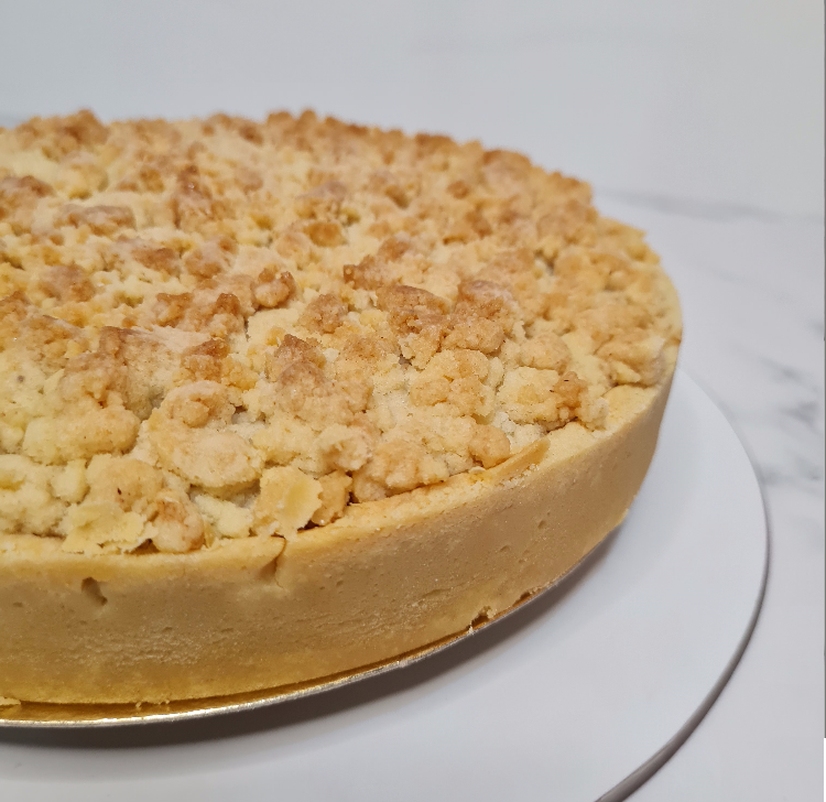 Tarta de manzana y crumble Grande