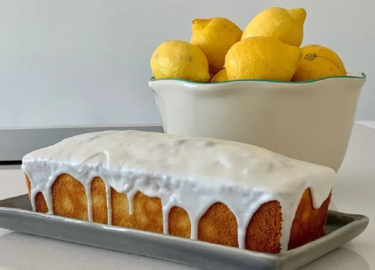 Budín de limón con glaseado 250 gr