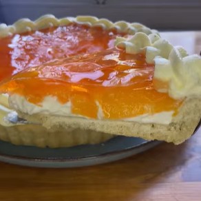 Durazno y gelatina Mediana