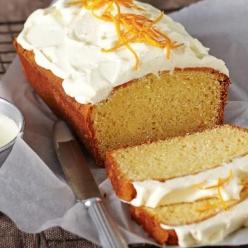 Budin naranja con glase 250 gr